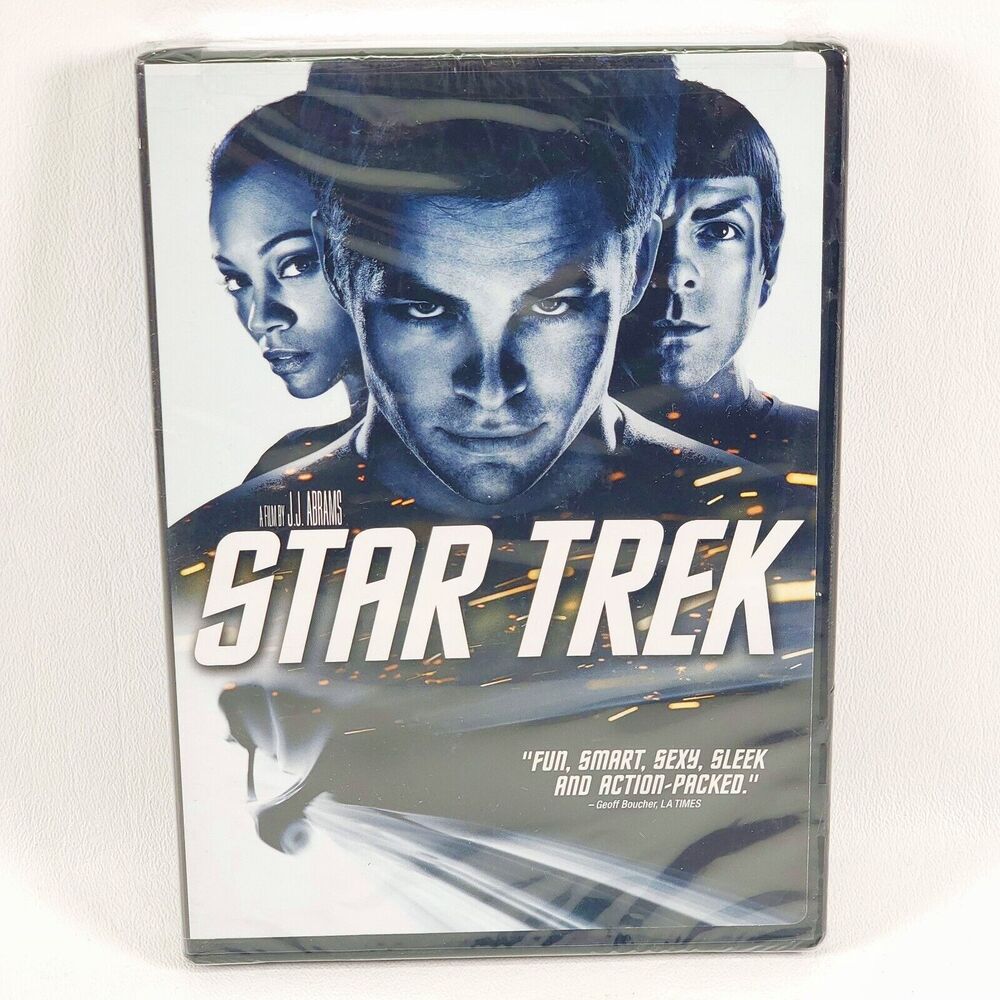 STAR TREK Movie‎ 2009 DVD JJ Abrams Sealed Paramount Pictures PG13 Pine Quinto